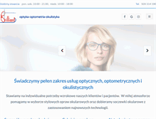 Tablet Screenshot of mojoptyk.pl